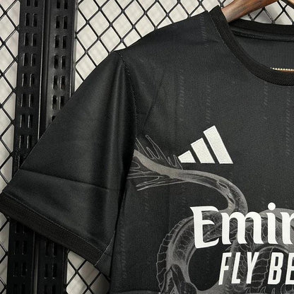 Maillot Real Madrid foot 2024 2025 Noir