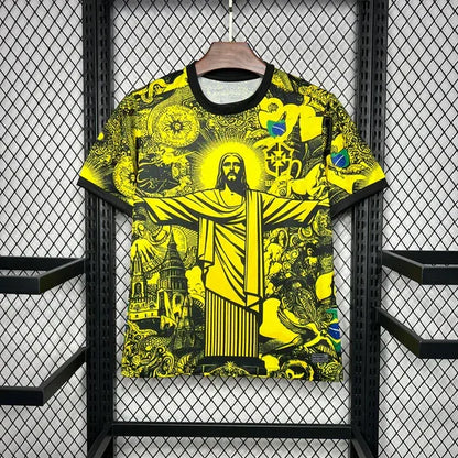 Maillot Brésil Concept 2024 Jaune